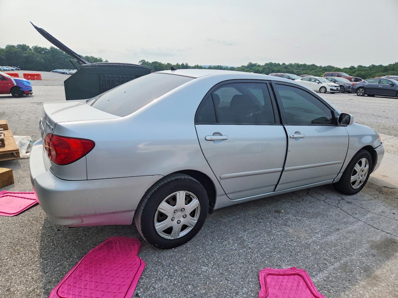 2007 Toyota Corolla Le Серебряный vin: 2T1BR30E57C755799
