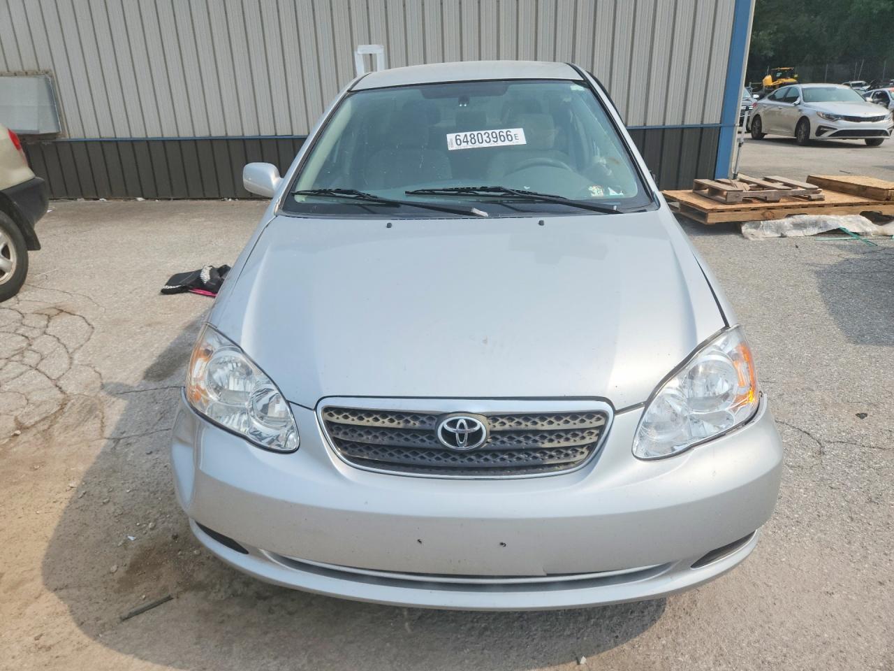 2007 Toyota Corolla Le Серебряный vin: 2T1BR30E57C755799