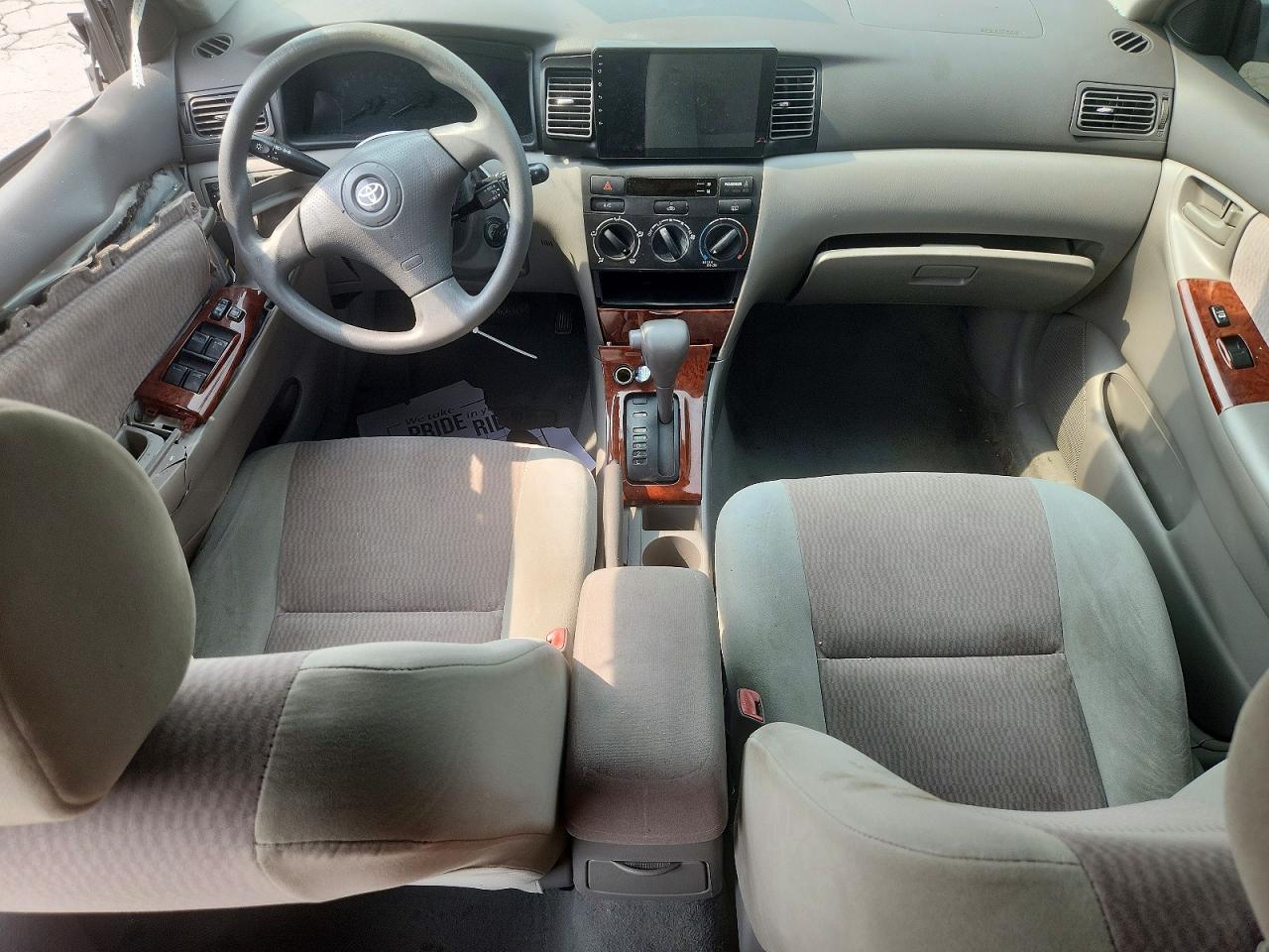 2007 Toyota Corolla Le Серебряный vin: 2T1BR30E57C755799