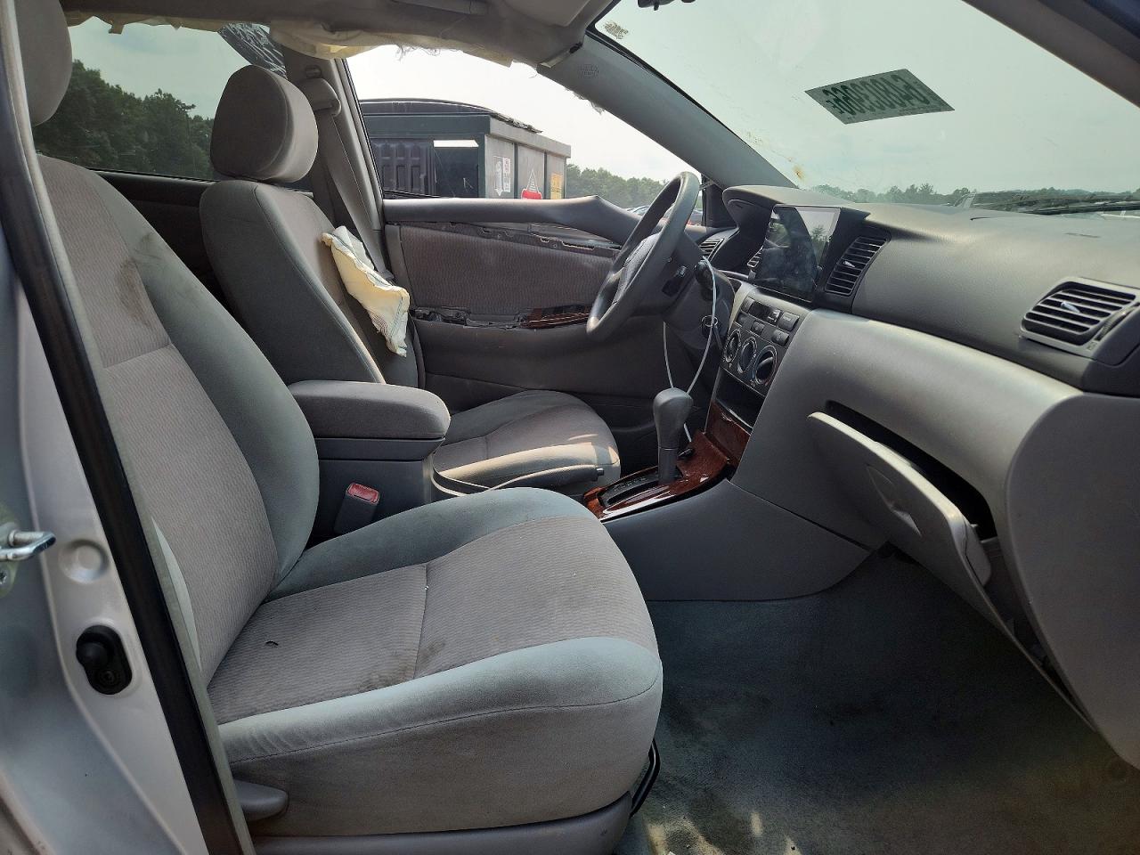 2007 Toyota Corolla Le Серебряный vin: 2T1BR30E57C755799