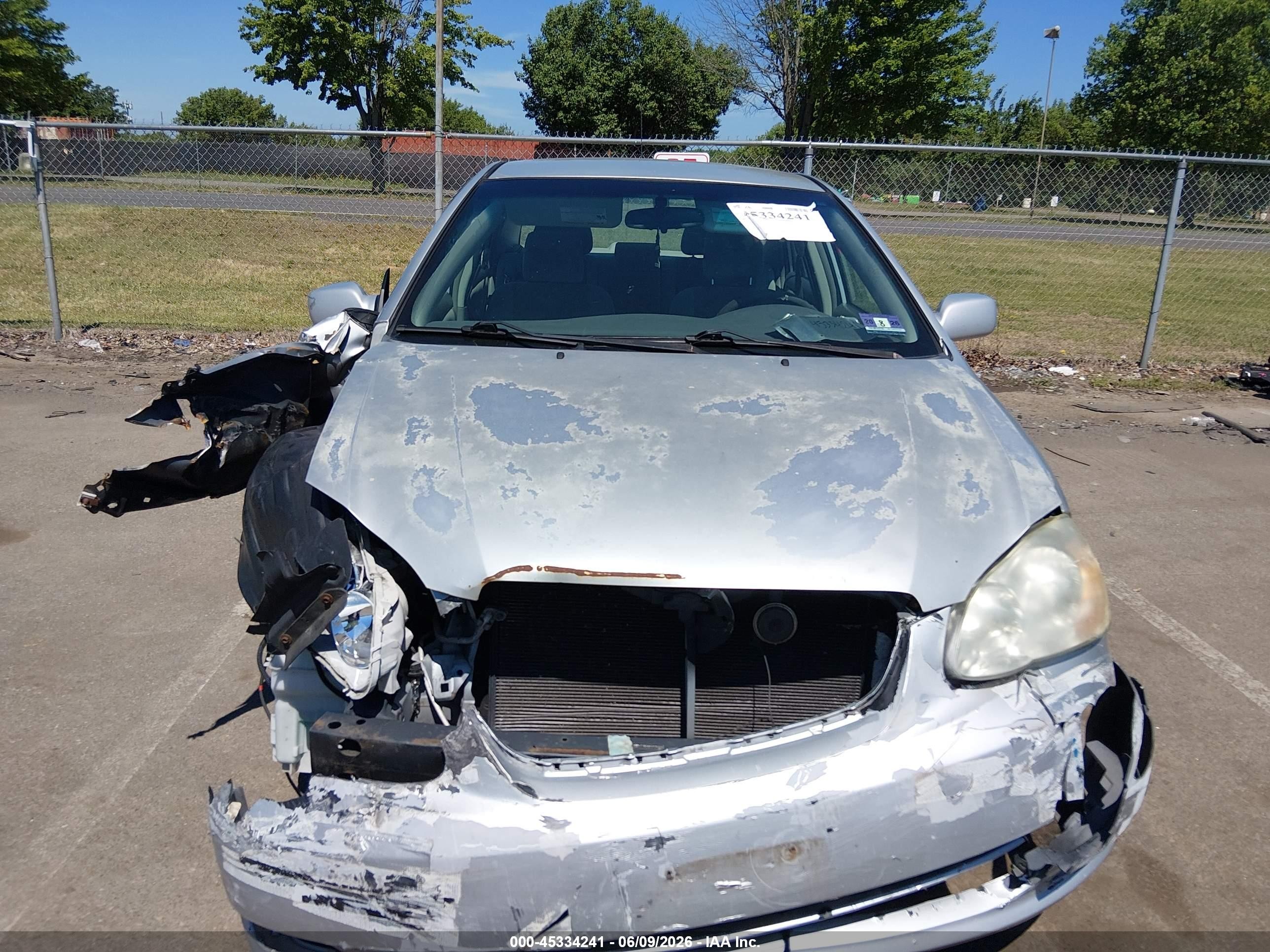 2007 Toyota Corolla Le Silver vin: 2T1BR30E57C762915