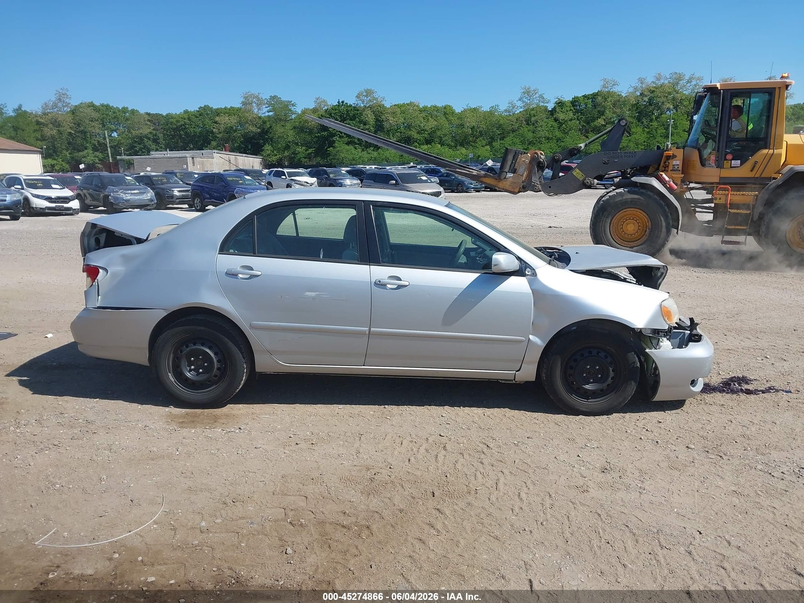 2007 Toyota Corolla Le Gray vin: 2T1BR30E57C765099