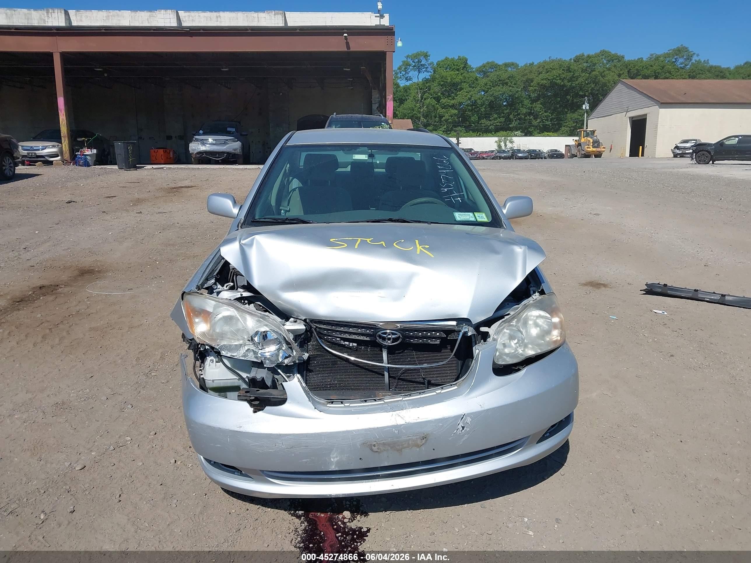 2007 Toyota Corolla Le Gray vin: 2T1BR30E57C765099