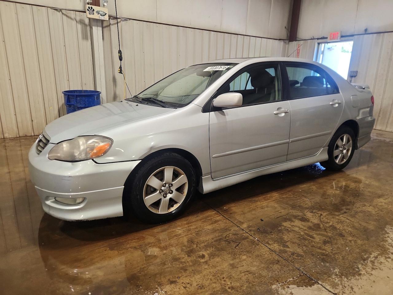 2008 Toyota Corolla S Silver vin: 2T1BR30E58C882862
