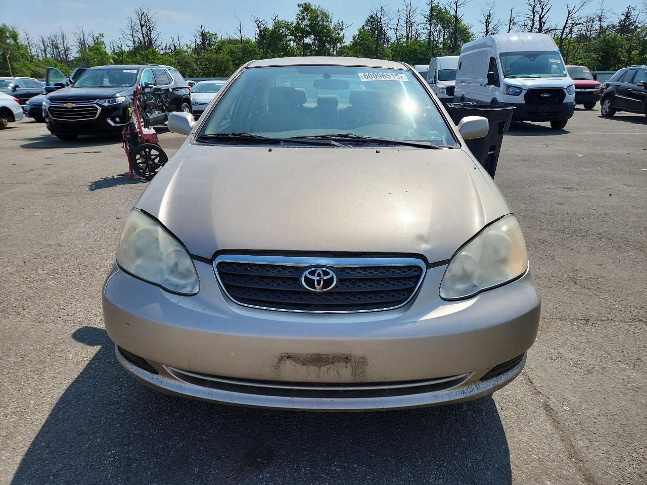 2008 Toyota Corolla Le Золотой vin: 2T1BR30E58C912586