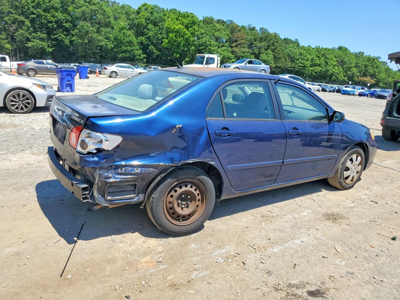 2005 Toyota Corolla Le Blue vin: 2T1BR30E65C453483