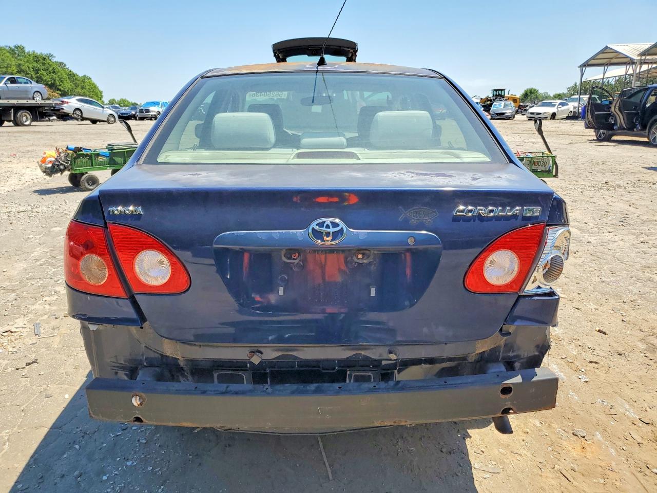 2005 Toyota Corolla Le Blue vin: 2T1BR30E65C453483