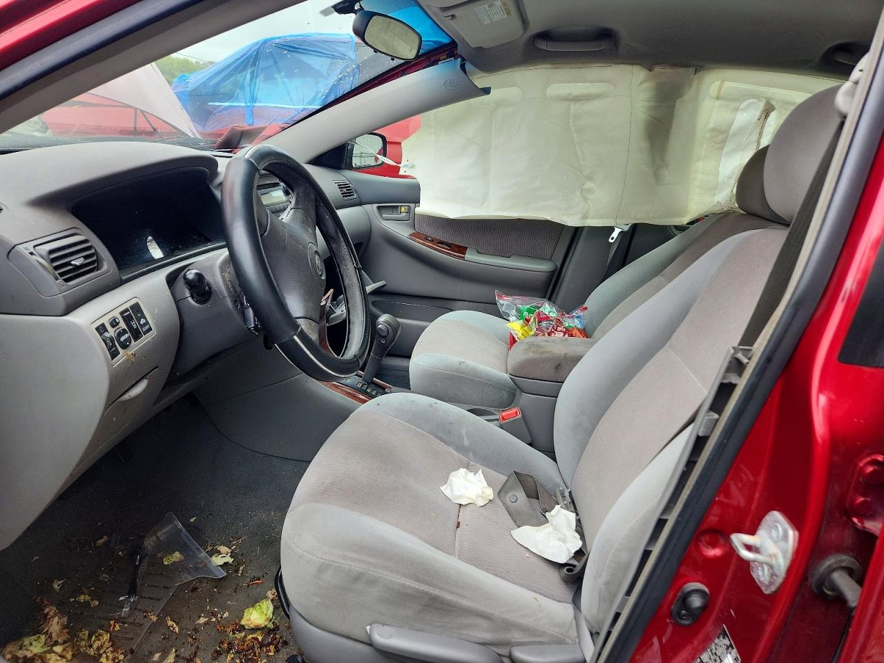 2008 Toyota Corolla Le Red vin: 2T1BR30E68C925475