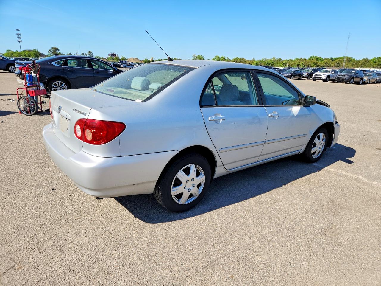 2005 Toyota Corolla Le Gray vin: 2T1BR30E75C464704