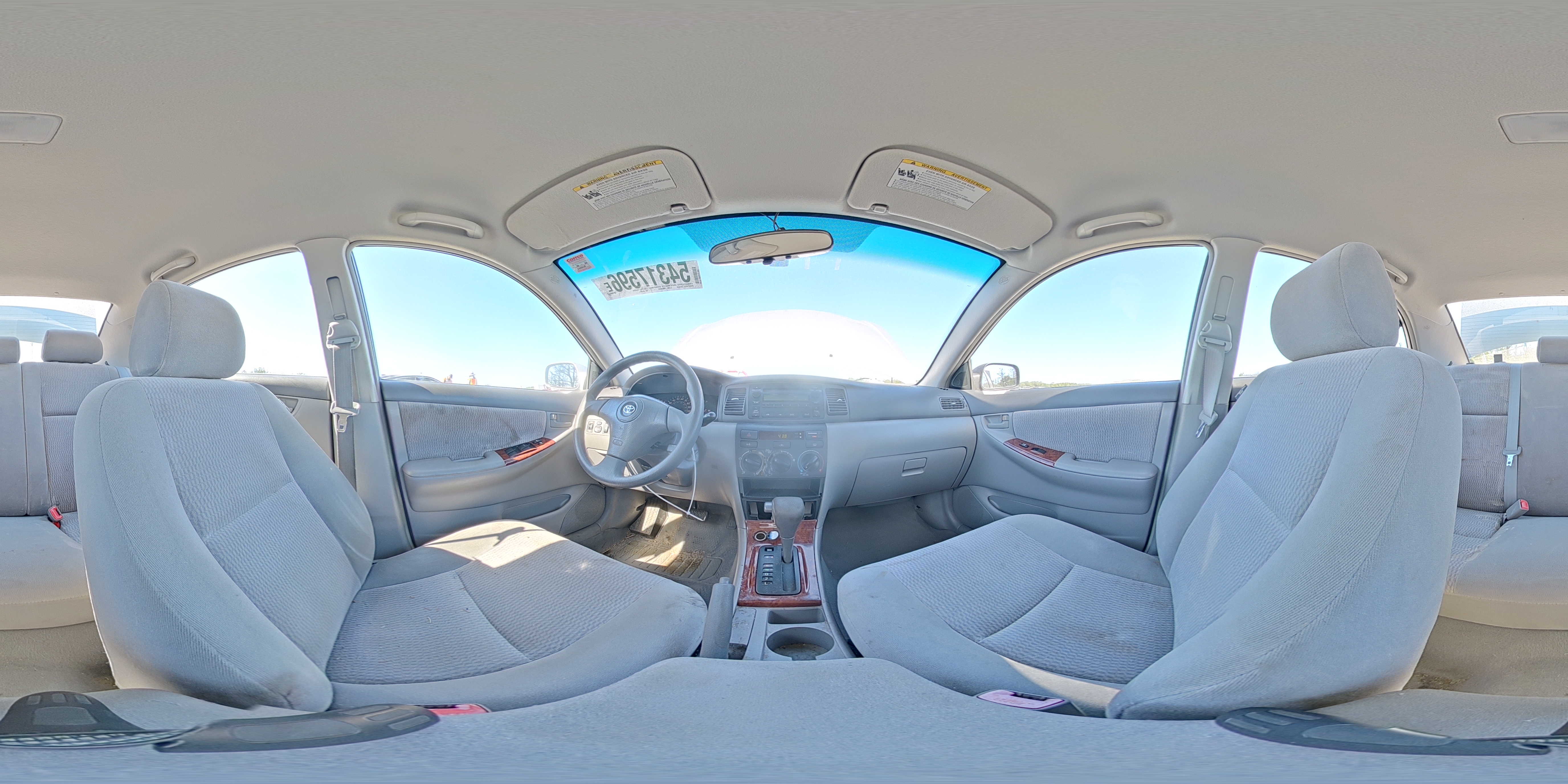 2005 Toyota Corolla Le Gray vin: 2T1BR30E75C464704