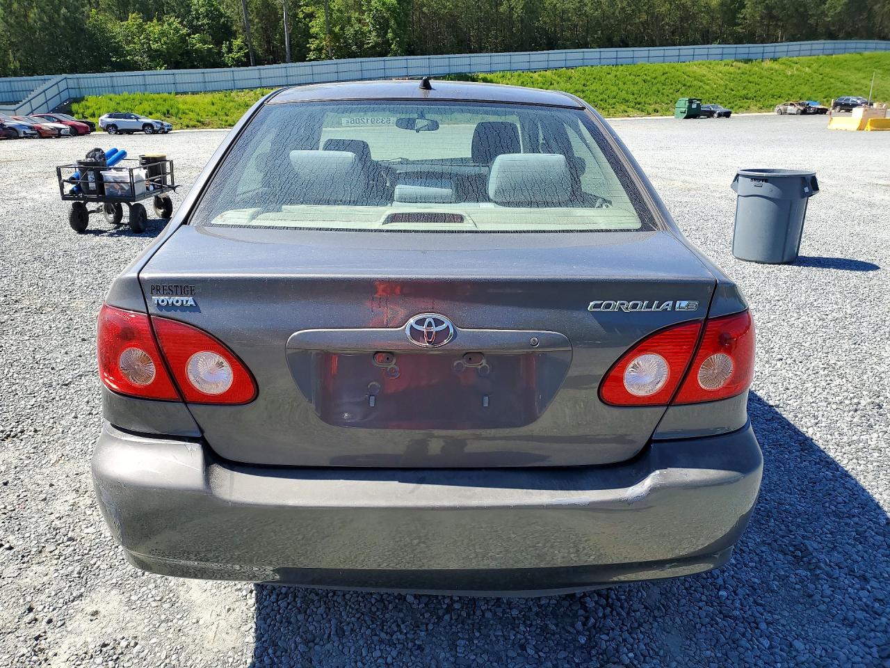 2005 Toyota Corolla Le Gray vin: 2T1BR30E75C482233