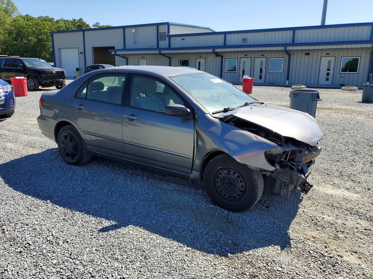 2005 Toyota Corolla Le Gray vin: 2T1BR30E75C482233