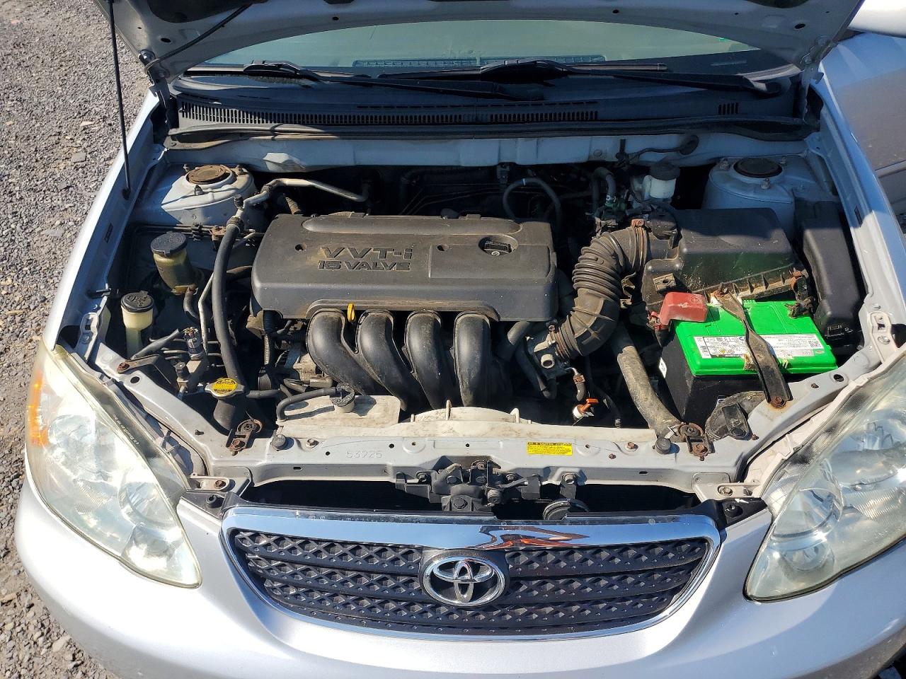 2005 Toyota Corolla Le Silver vin: 2T1BR30E75C487223