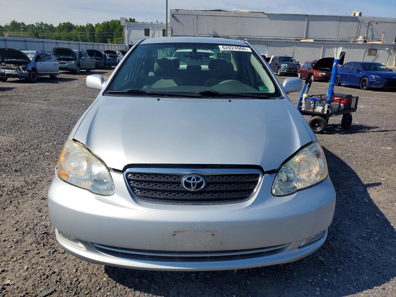 2005 Toyota Corolla Le Silver vin: 2T1BR30E75C487223