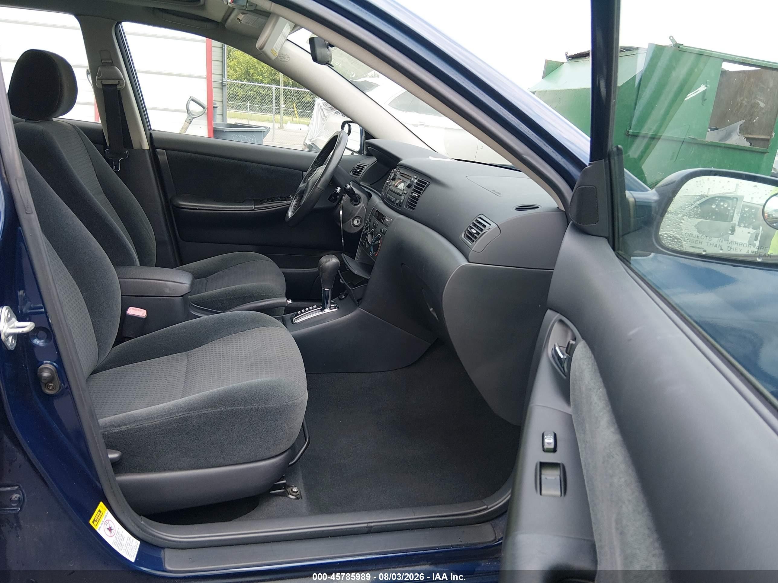 2006 Toyota Corolla S Blue vin: 2T1BR30E76C602873