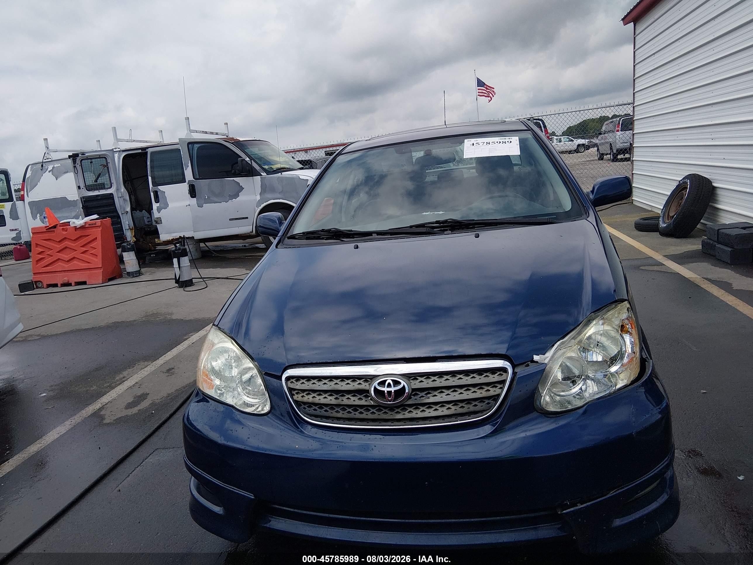2006 Toyota Corolla S Blue vin: 2T1BR30E76C602873