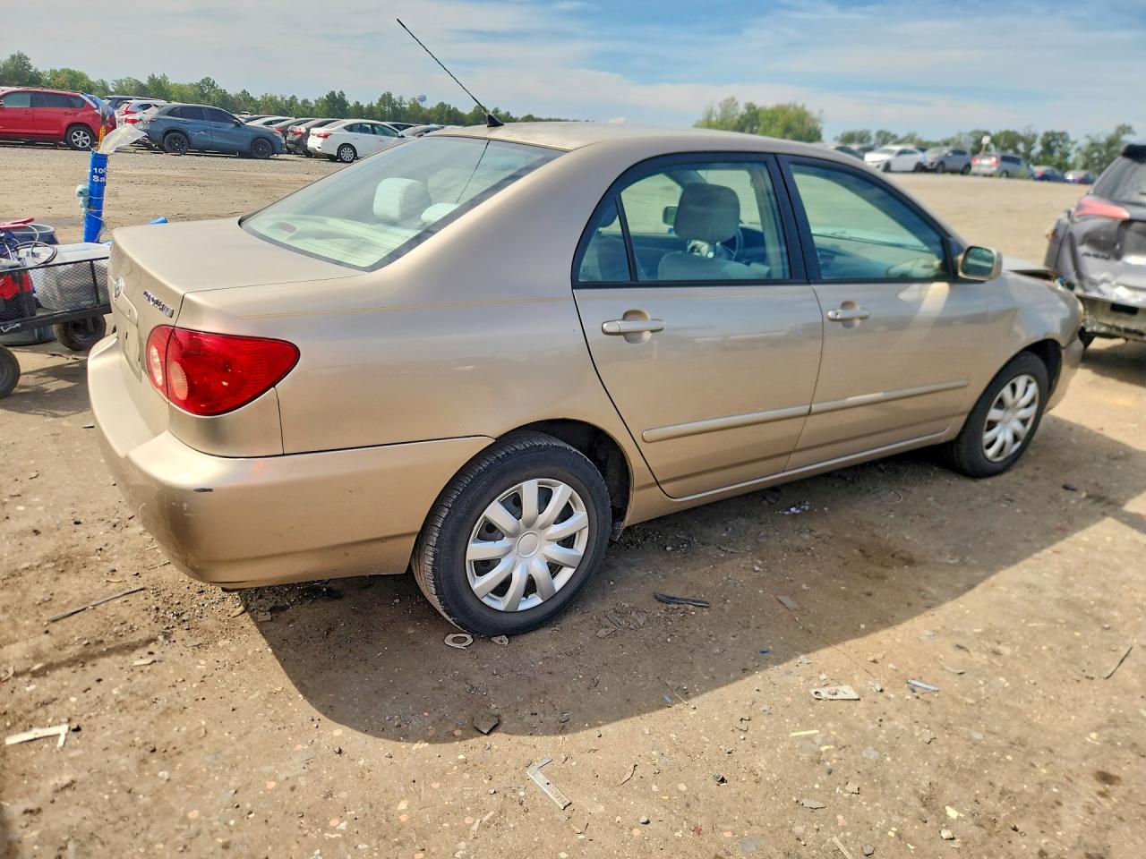 2006 Toyota Corolla Le Tan vin: 2T1BR30E76C690968