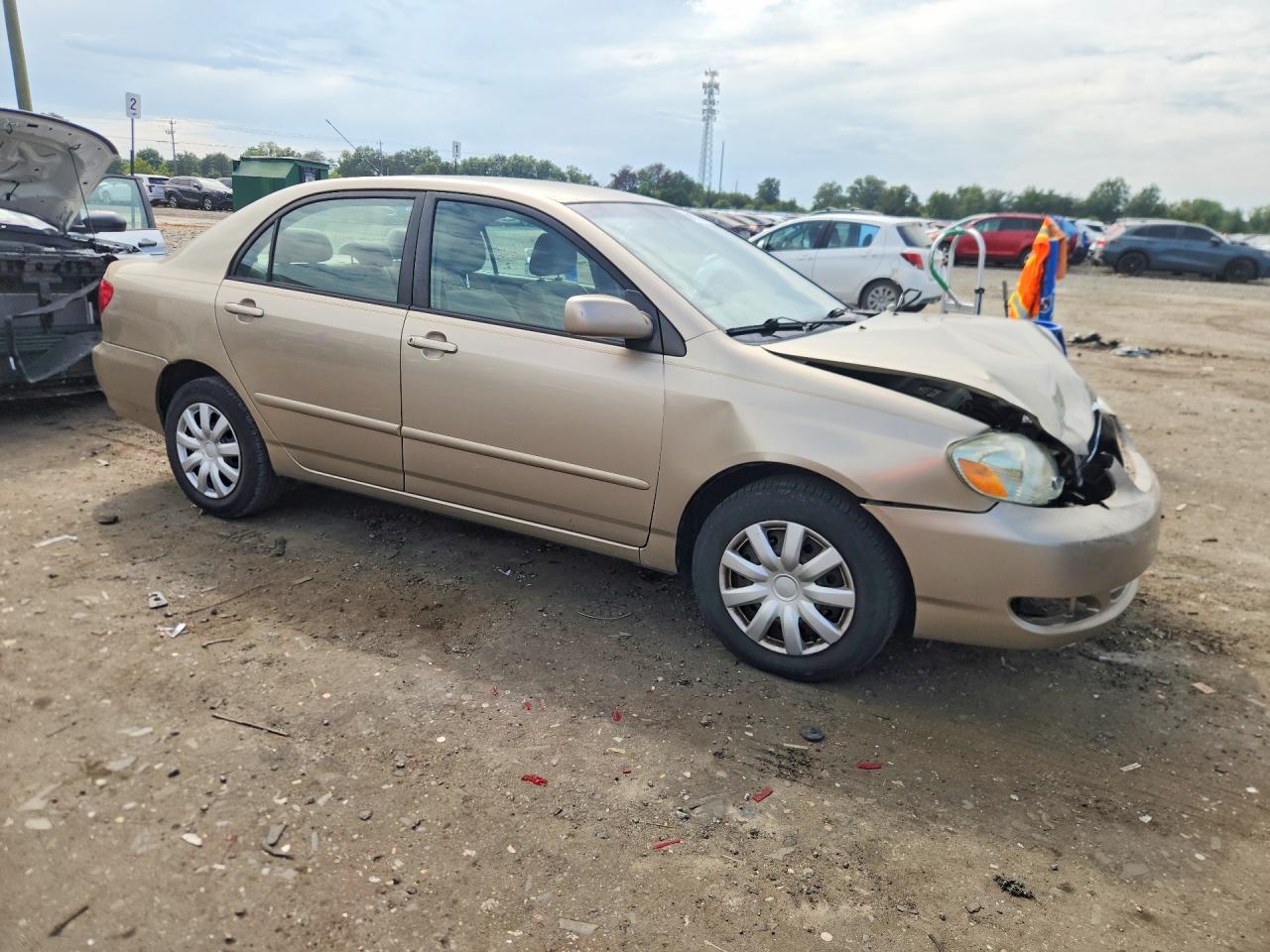 2006 Toyota Corolla Le Tan vin: 2T1BR30E76C690968