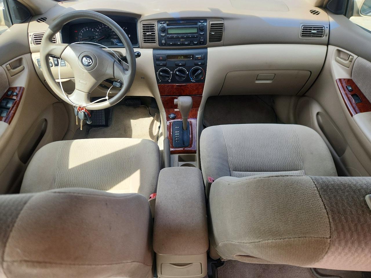 2006 Toyota Corolla Le Tan vin: 2T1BR30E76C690968