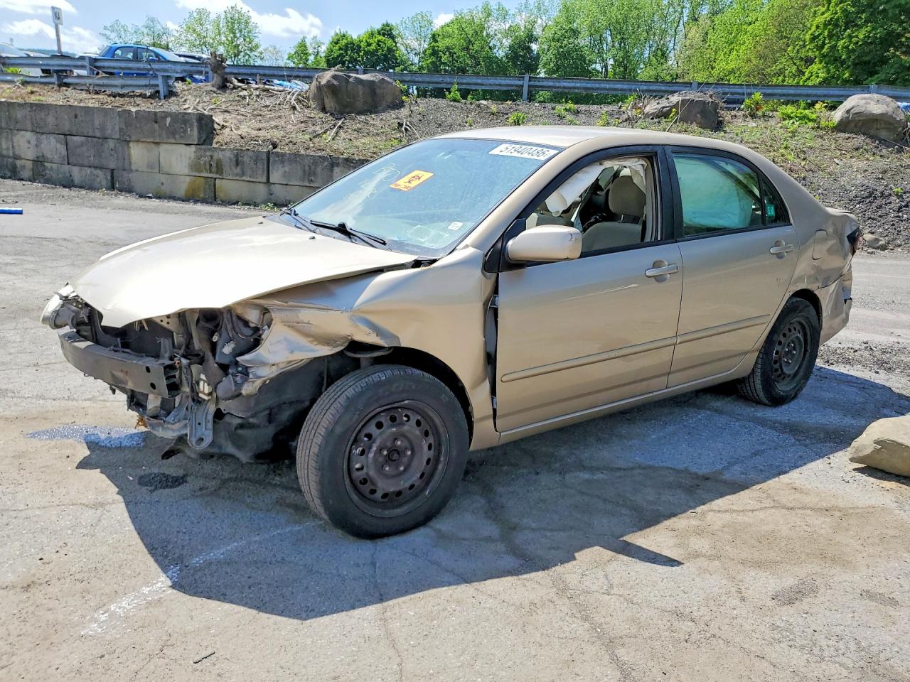 2006 Toyota Corolla Tan vin: 2T1BR30E76C694731