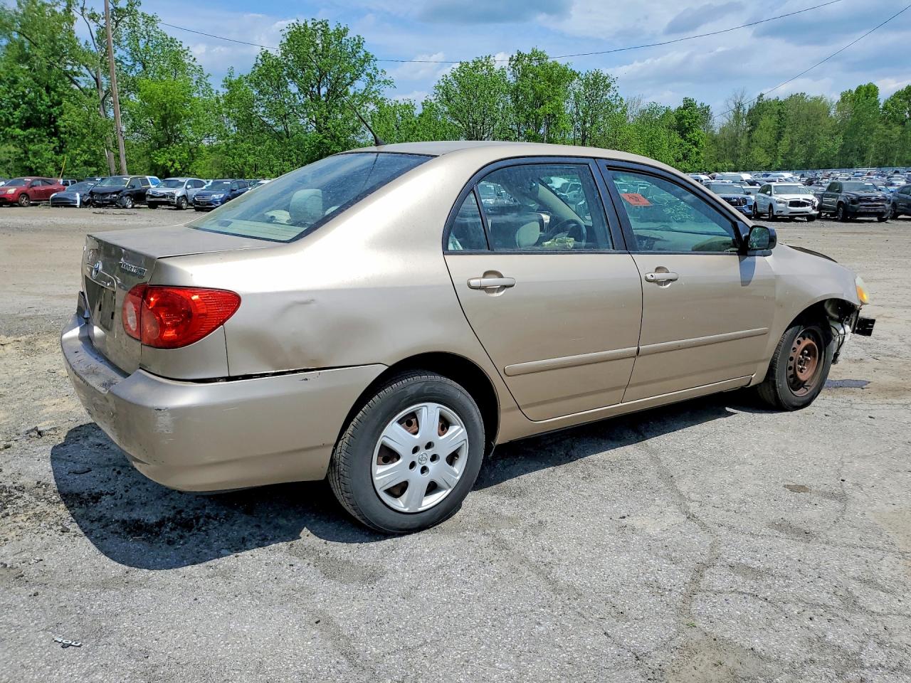 2006 Toyota Corolla Tan vin: 2T1BR30E76C694731
