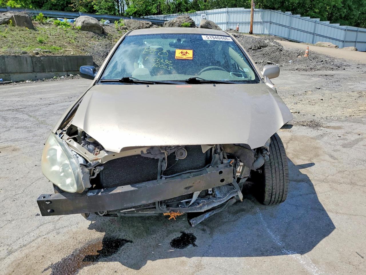 2006 Toyota Corolla Tan vin: 2T1BR30E76C694731