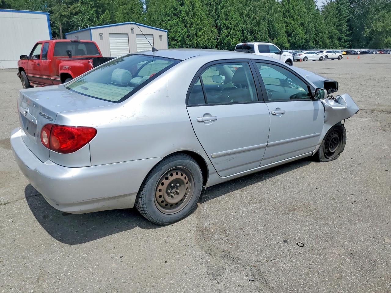 2007 Toyota Corolla Le Серебряный vin: 2T1BR30E77C724022
