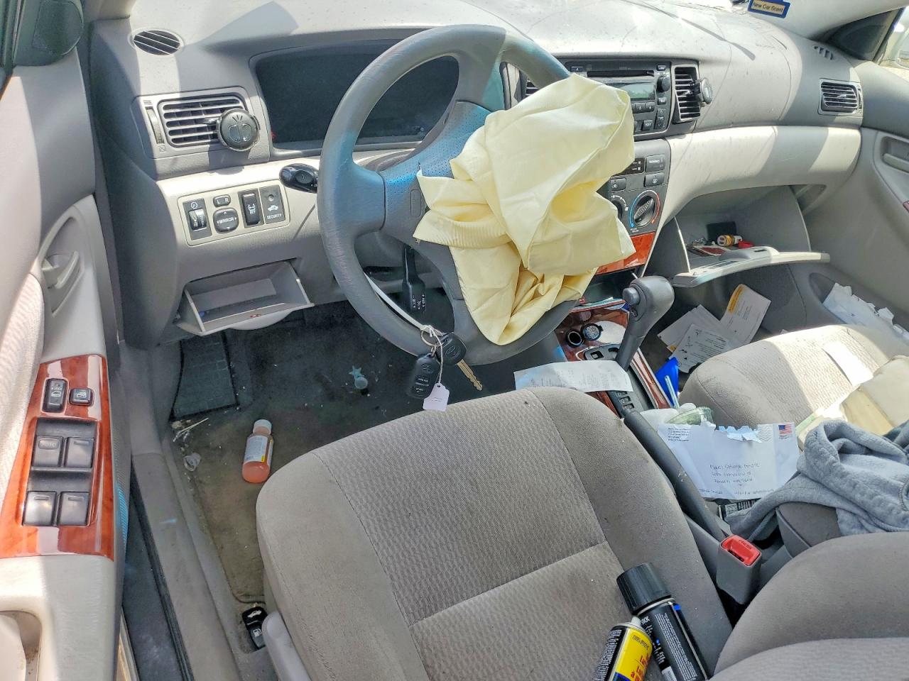 2007 Toyota Corolla Le Серебряный vin: 2T1BR30E77C724022