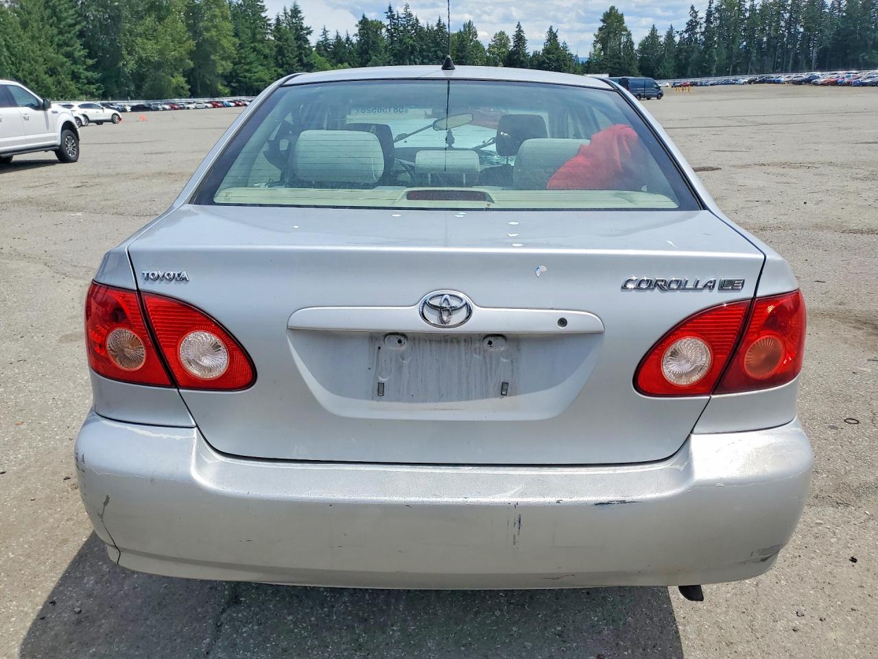 2007 Toyota Corolla Le Серебряный vin: 2T1BR30E77C724022