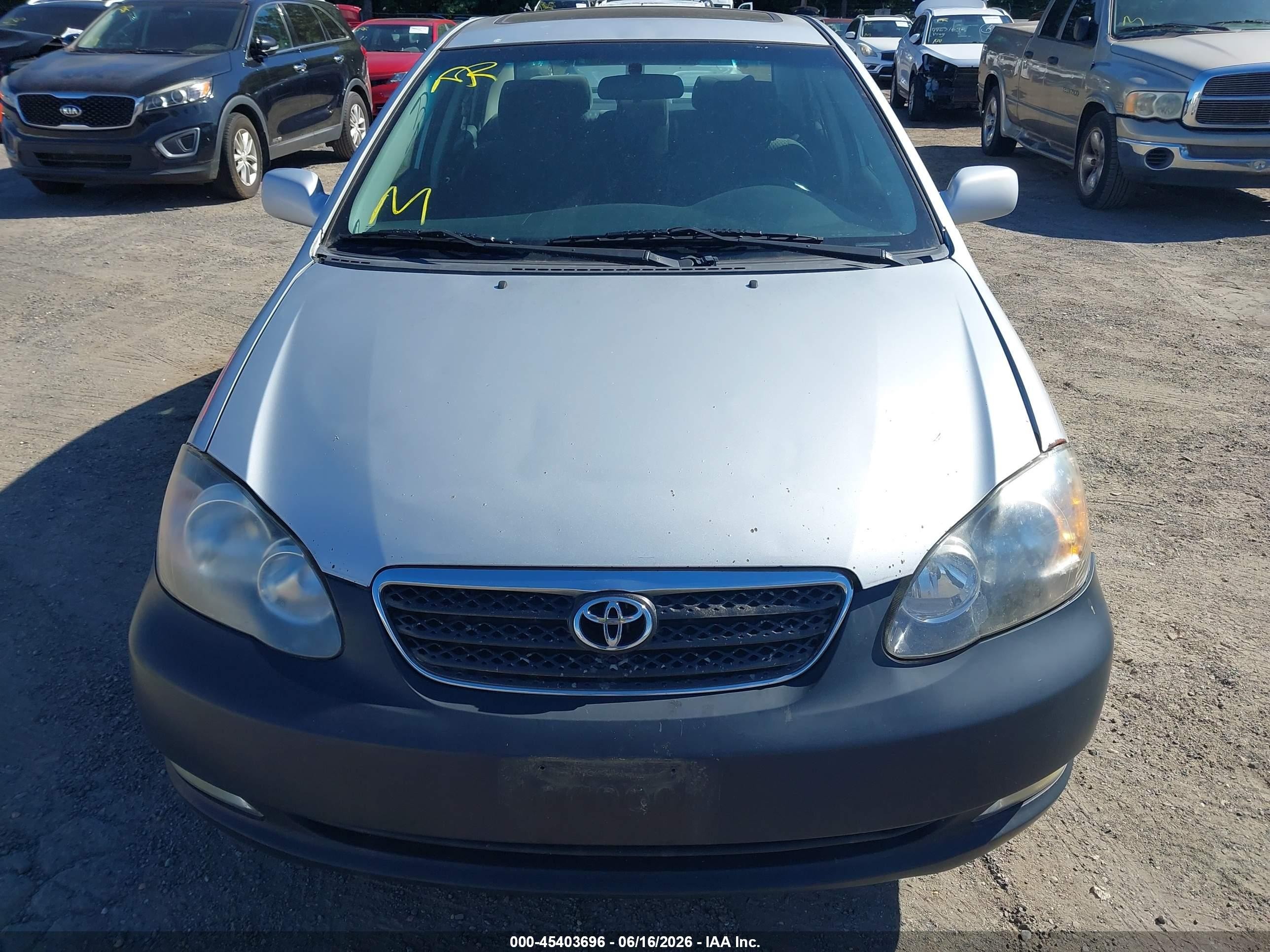 2008 Toyota Corolla S Gray vin: 2T1BR30E78C884323