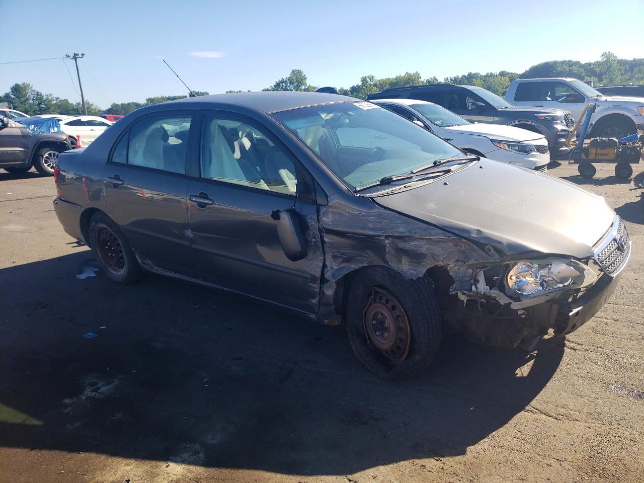 2005 Toyota Corolla Le Серый vin: 2T1BR30E95C388743