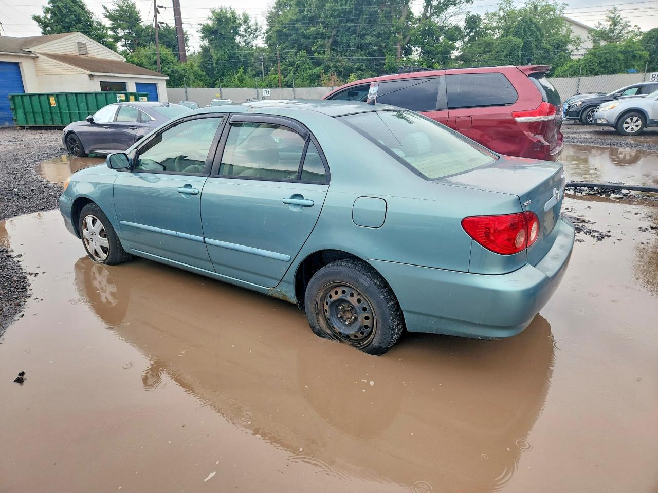 2005 Toyota Corolla Le Green vin: 2T1BR30E95C464848