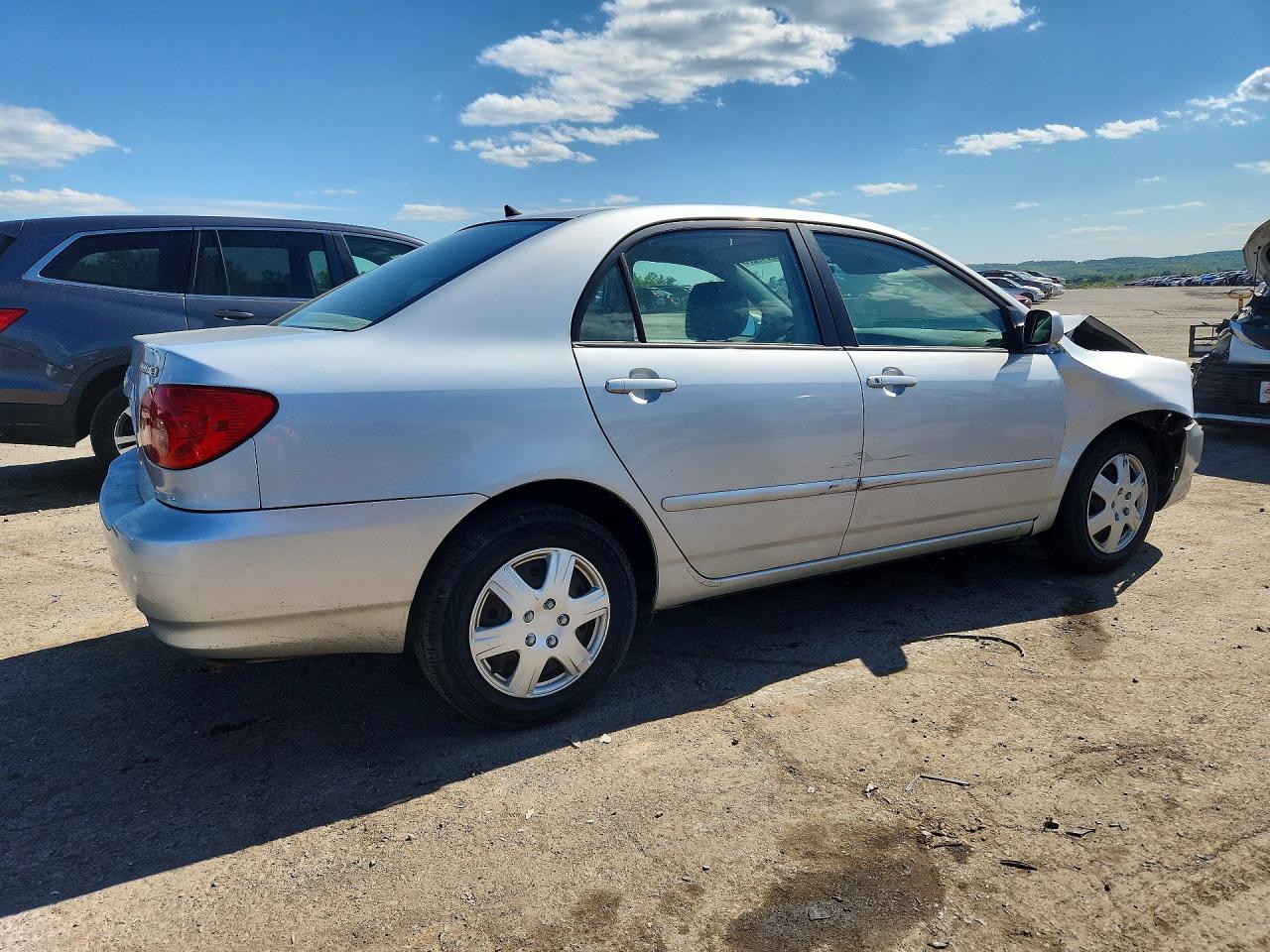 2007 Toyota Corolla Le Silver vin: 2T1BR30E97C722840
