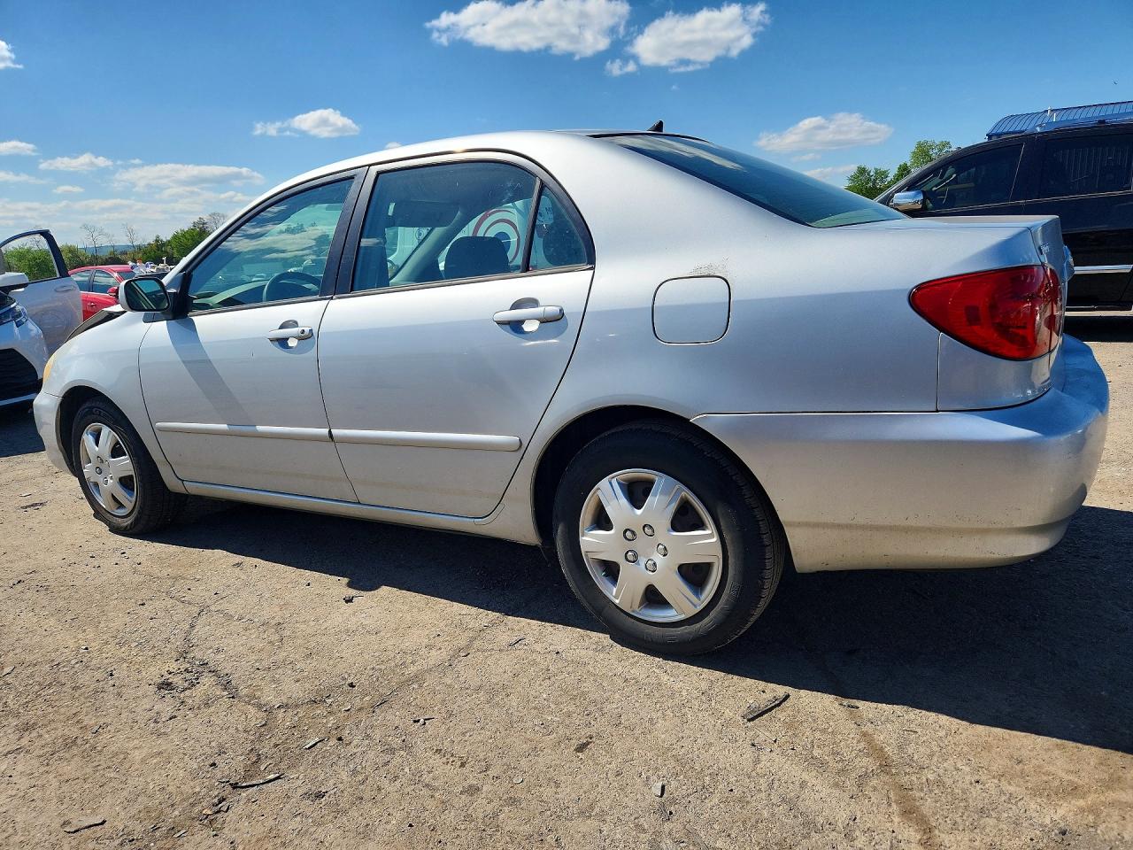 2007 Toyota Corolla Le Silver vin: 2T1BR30E97C722840