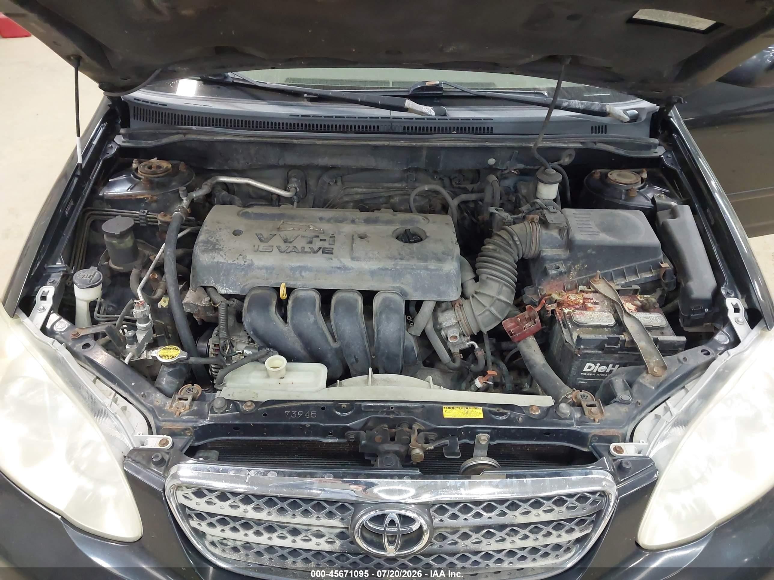 2007 Toyota Corolla Le Black vin: 2T1BR30E97C769205