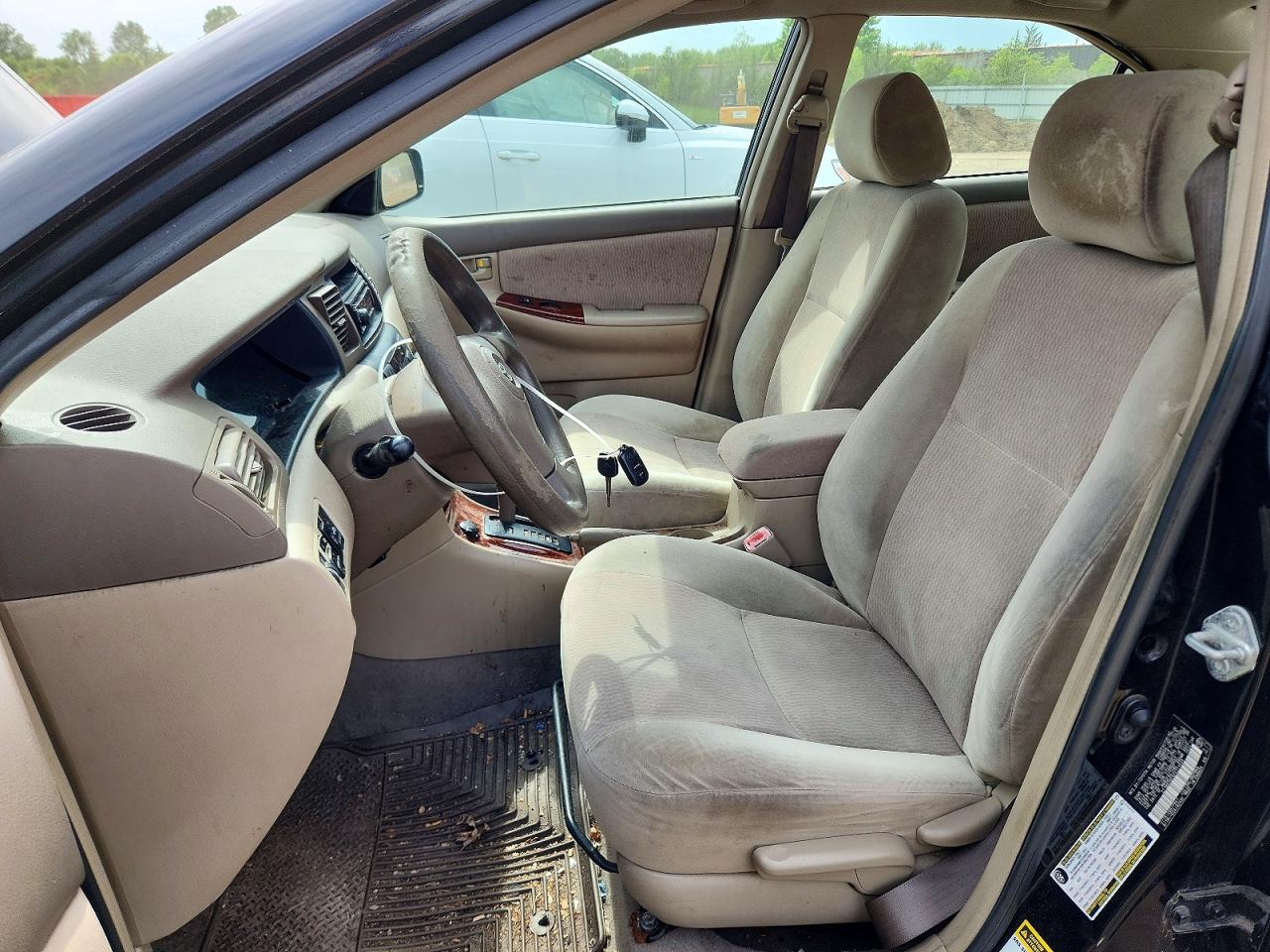 2007 Toyota Corolla Le Black vin: 2T1BR30E97C771505