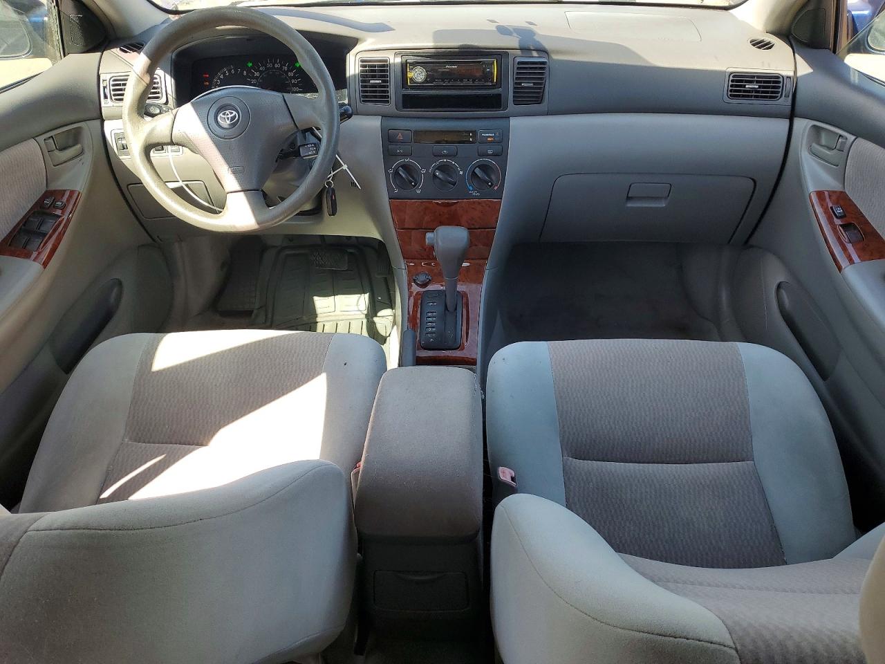 2007 Toyota Corolla Le Blue vin: 2T1BR30E97C832674