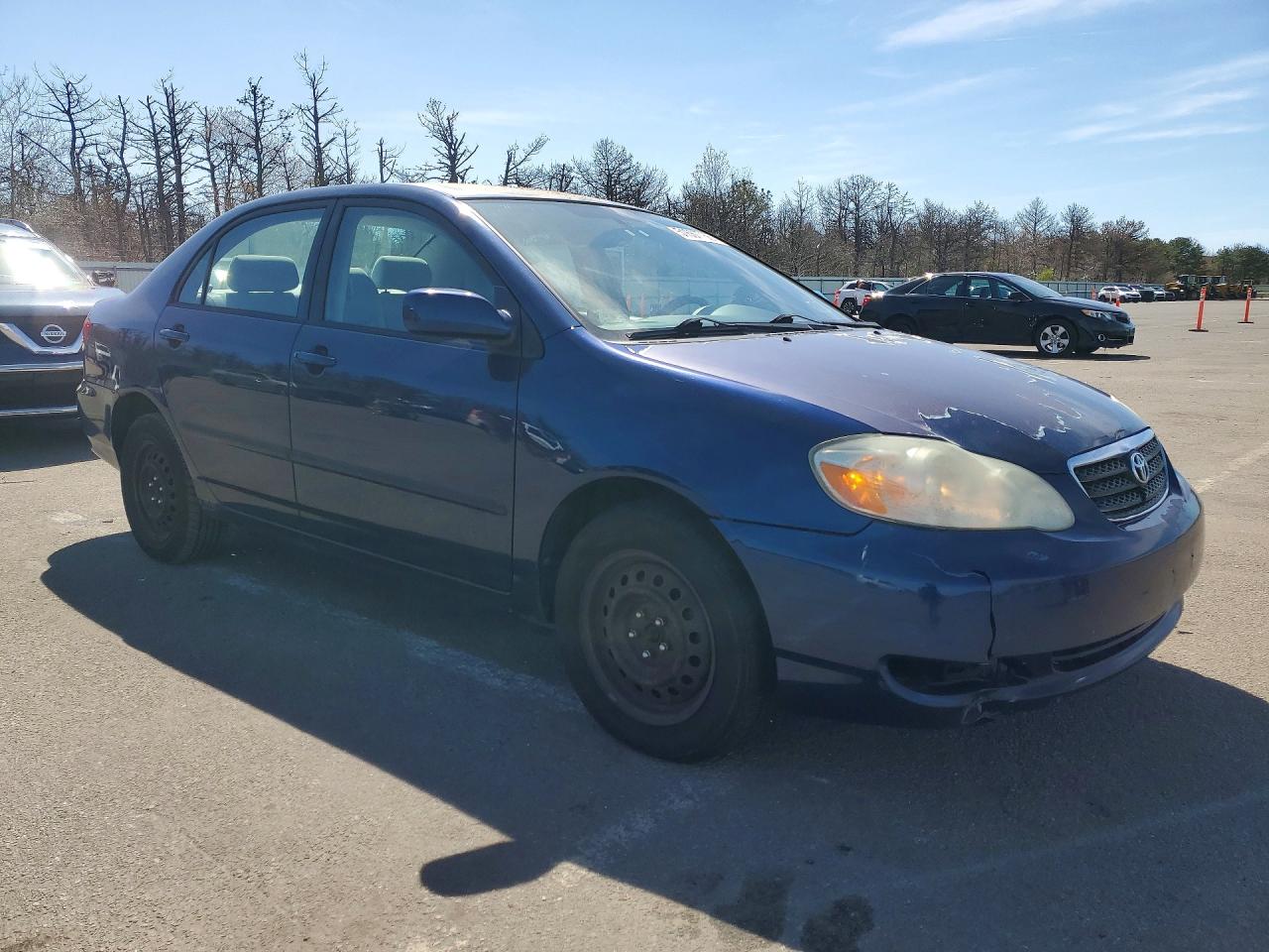 2007 Toyota Corolla Le Blue vin: 2T1BR30E97C832674