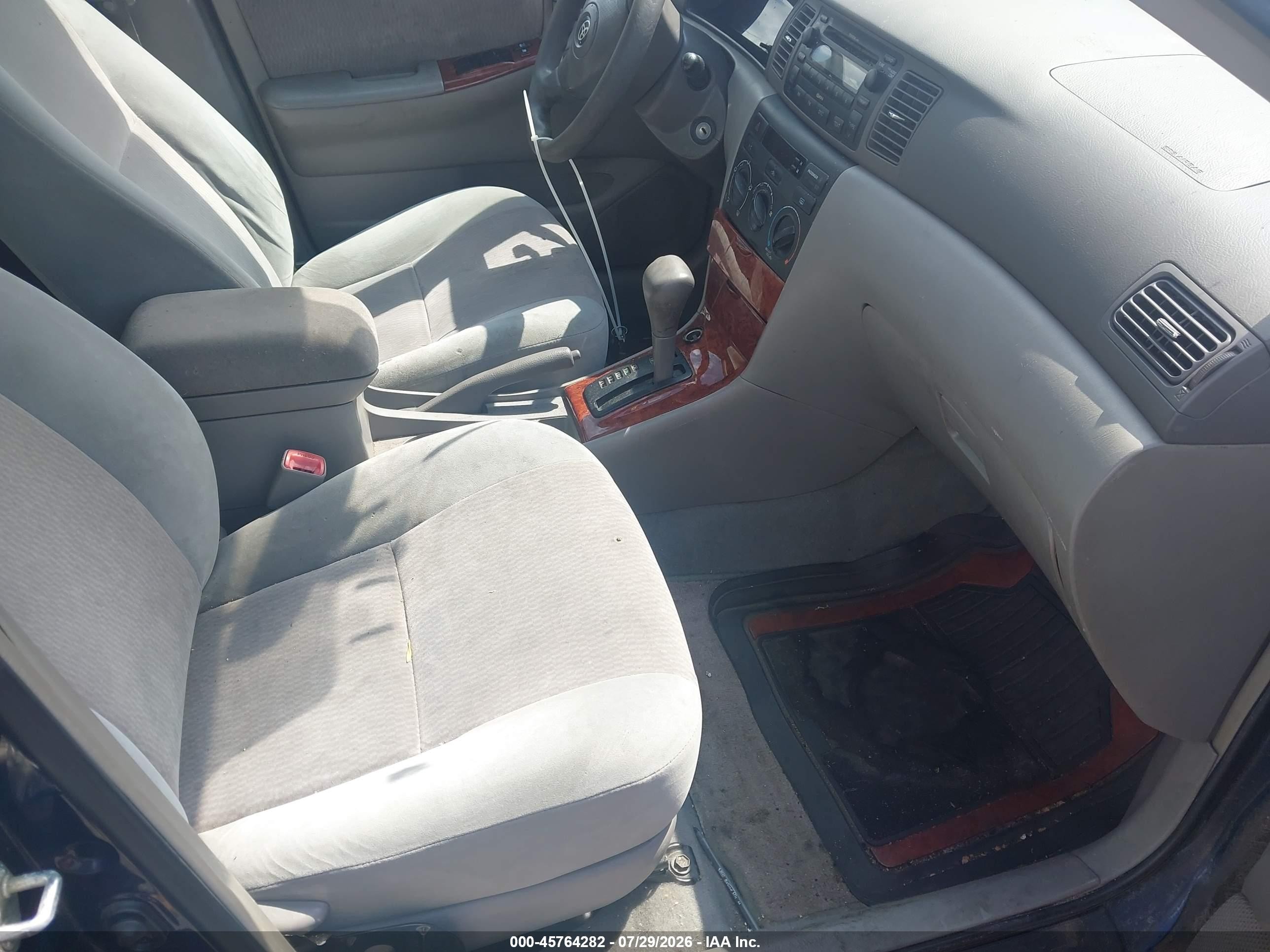 2008 Toyota Corolla Le Синий vin: 2T1BR30E98C860475