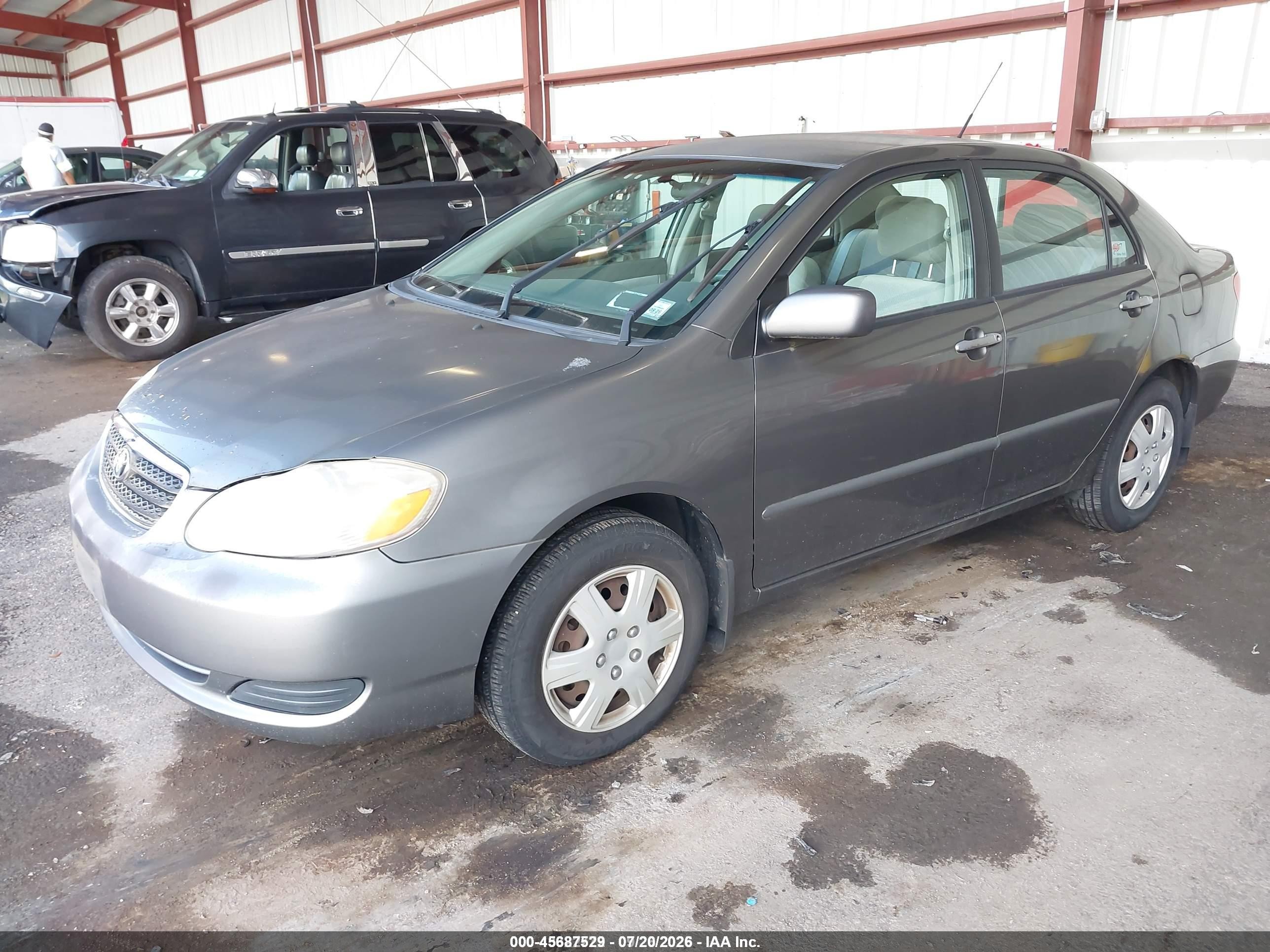 2006 Toyota Corolla Le Gold vin: 2T1BR30EX6C620431