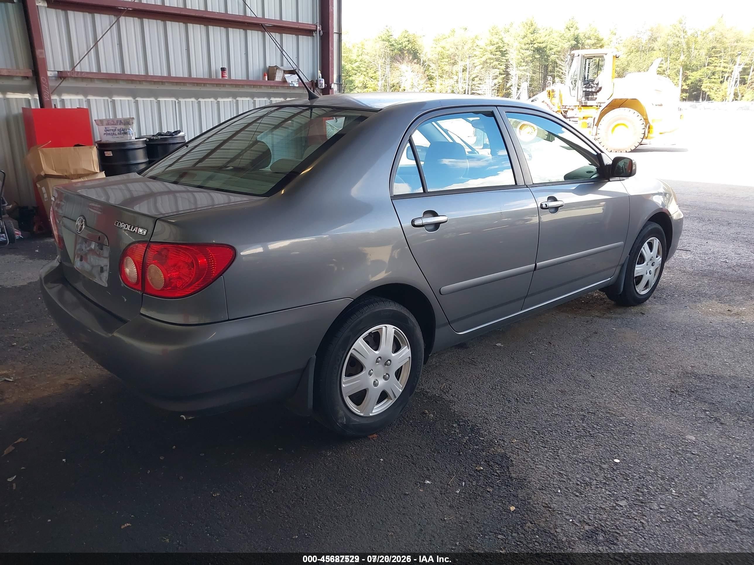 2006 Toyota Corolla Le Gold vin: 2T1BR30EX6C620431