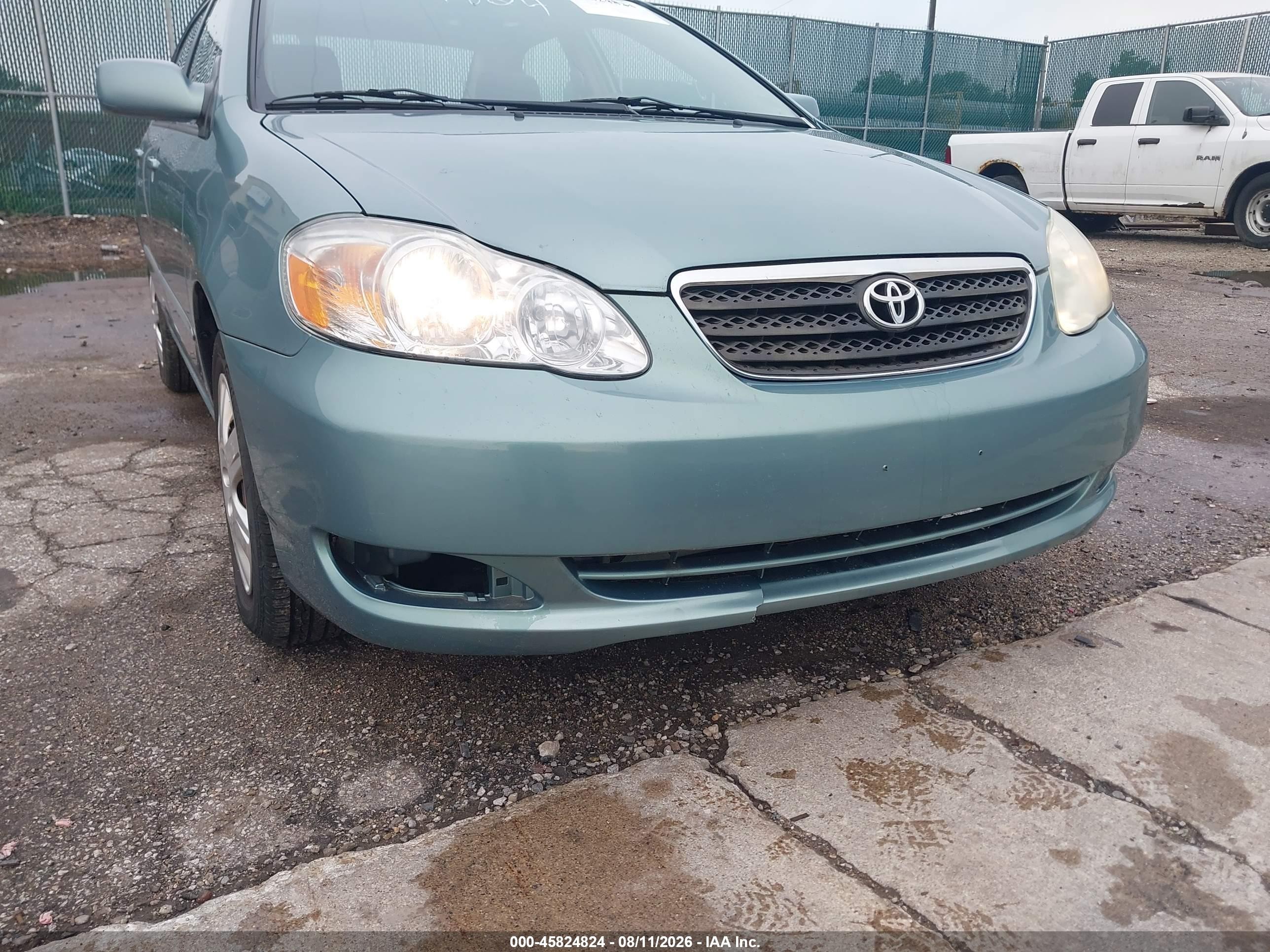 2006 Toyota Corolla Le Light Blue vin: 2T1BR30EX6C632434