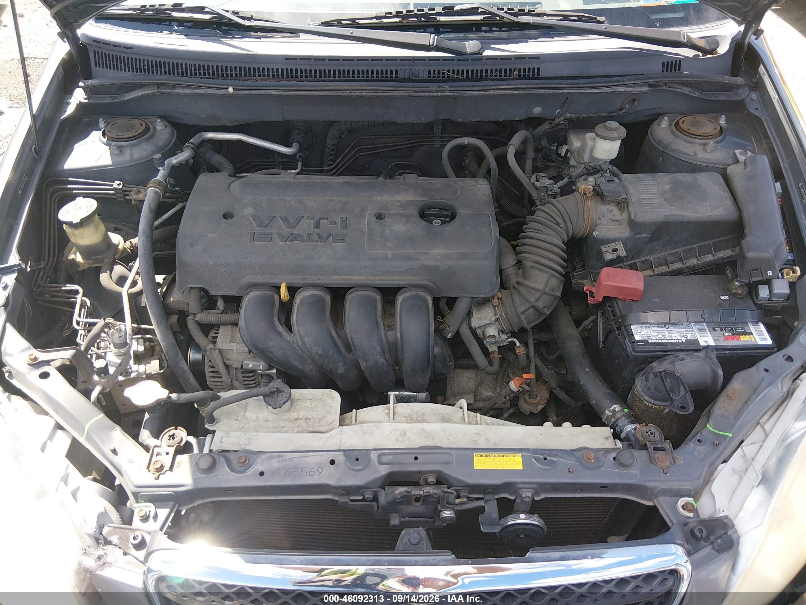 2007 Toyota Corolla Le Gray vin: 2T1BR30EX7C761954