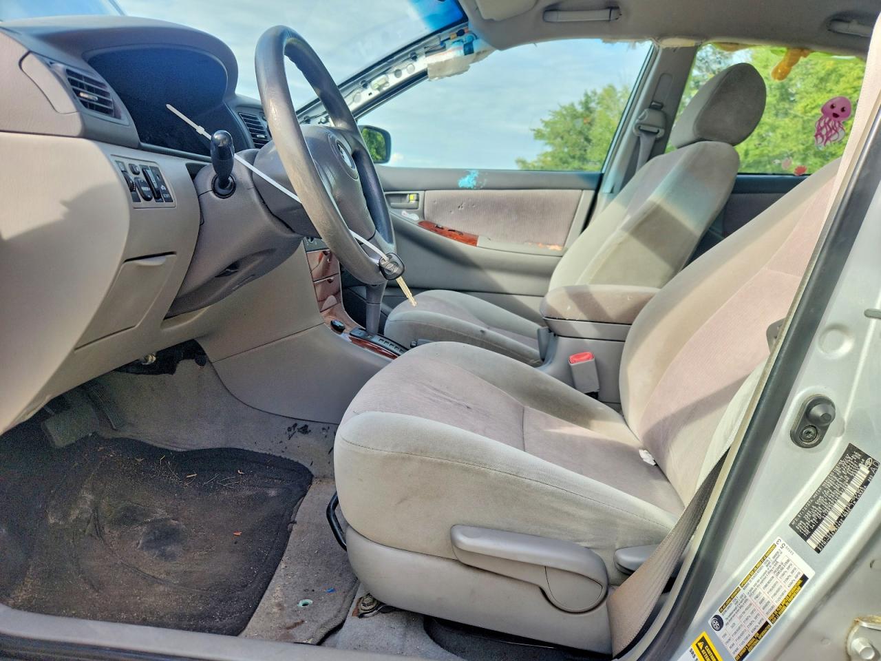 2007 Toyota Corolla Le Silver vin: 2T1BR30EX7C797868
