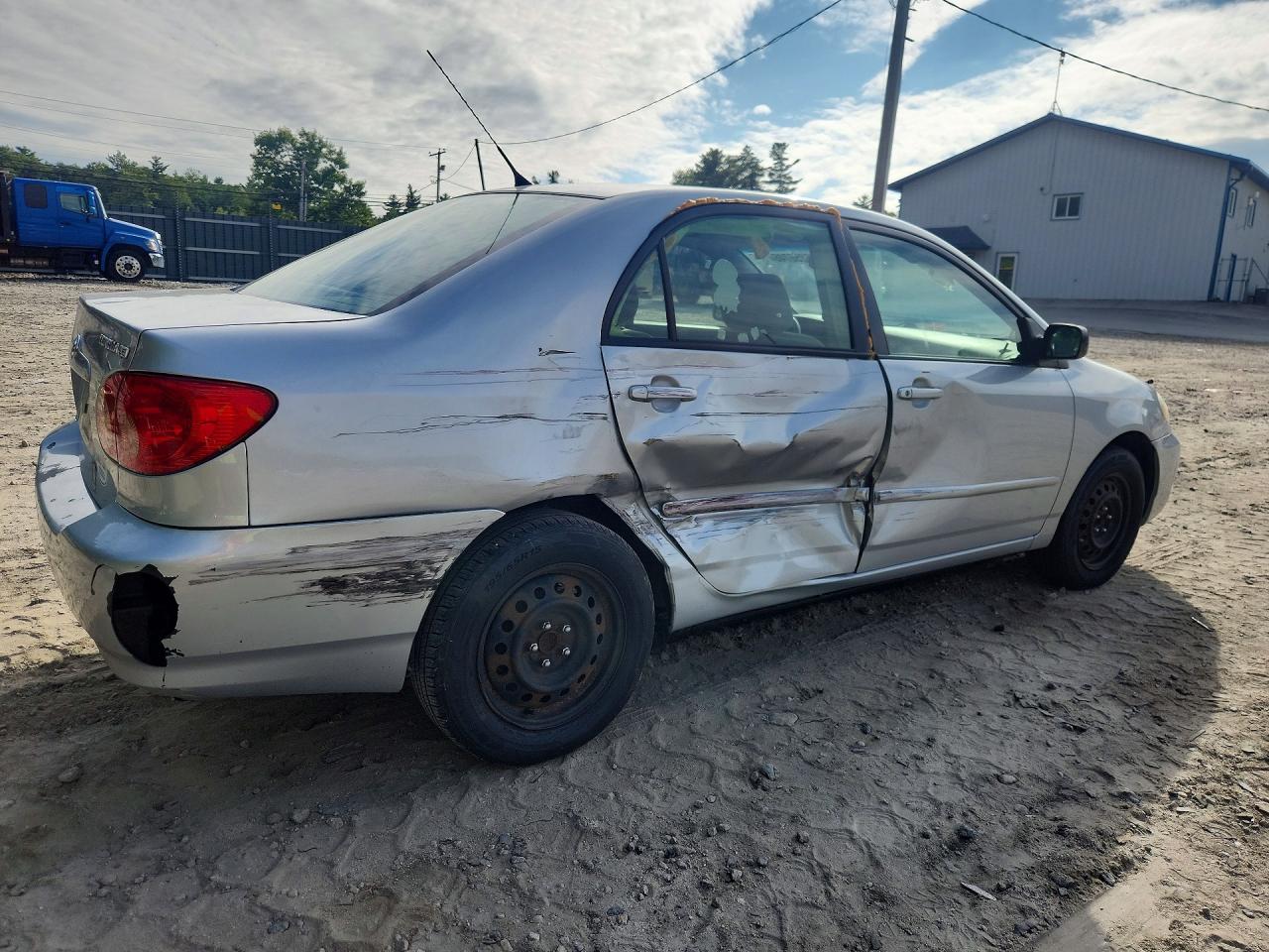 2007 Toyota Corolla Le Silver vin: 2T1BR30EX7C797868