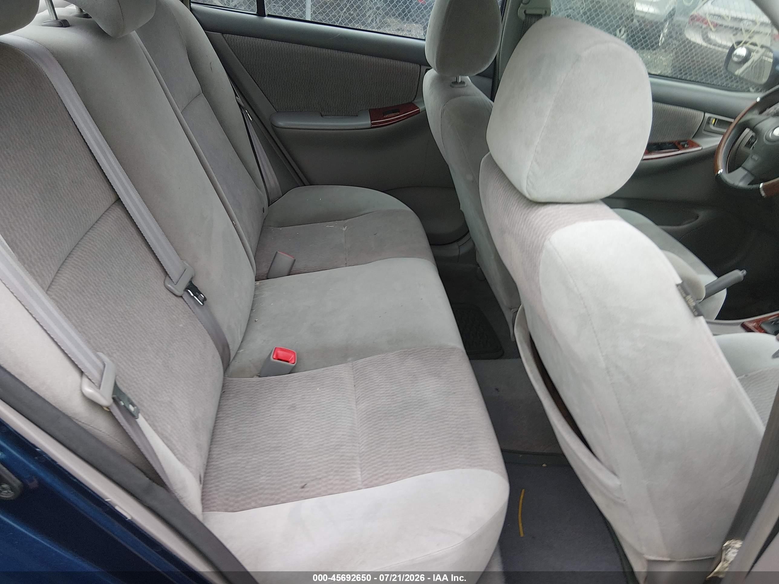 2007 Toyota Corolla Le Синий vin: 2T1BR30EX7C820193