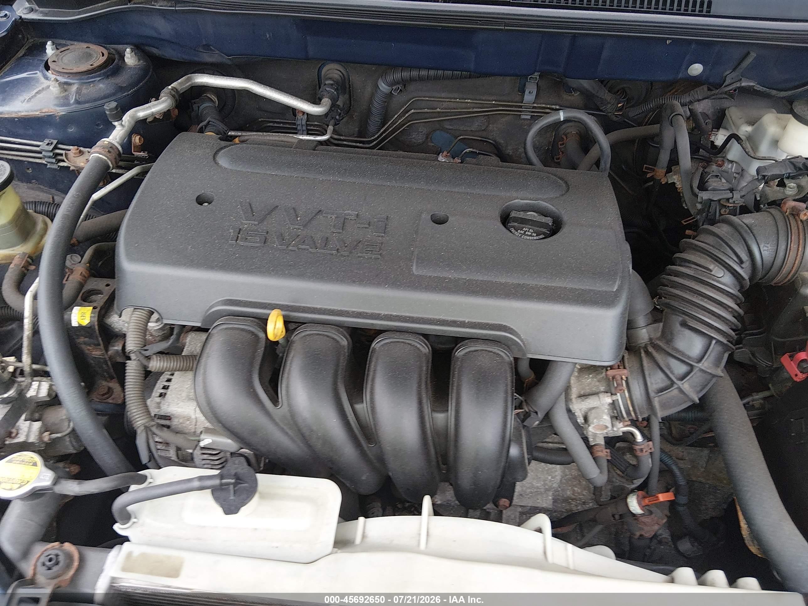 2007 Toyota Corolla Le Синий vin: 2T1BR30EX7C820193