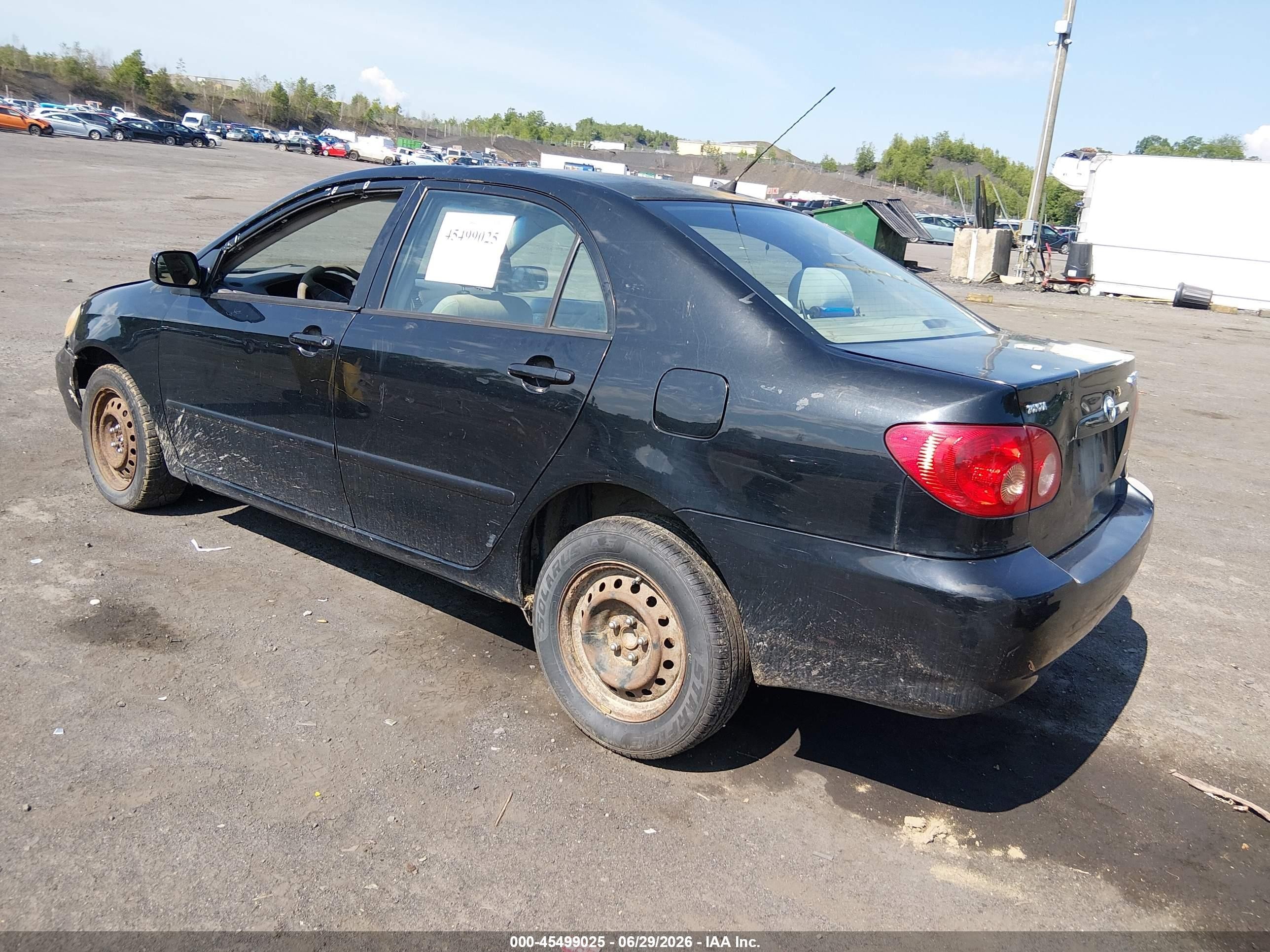 2008 Toyota Corolla Le Beige vin: 2T1BR30EX8C891377