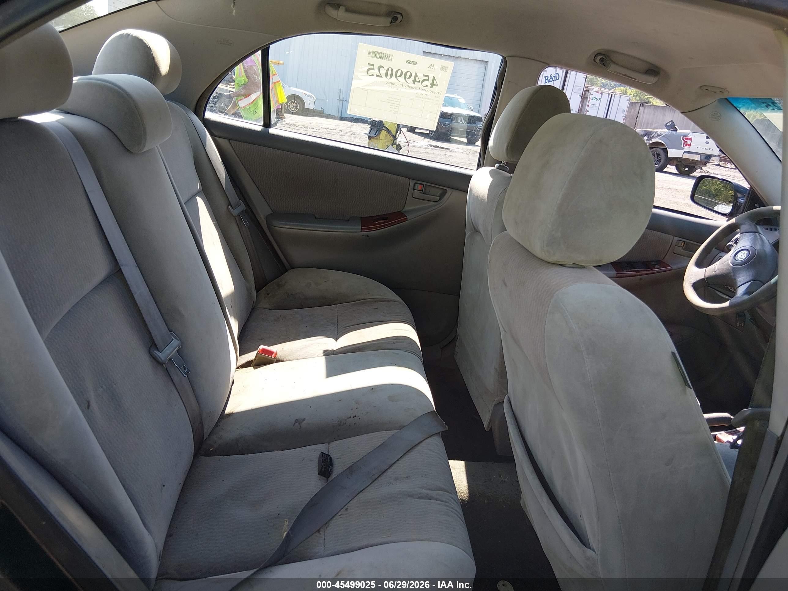 2008 Toyota Corolla Le Beige vin: 2T1BR30EX8C891377