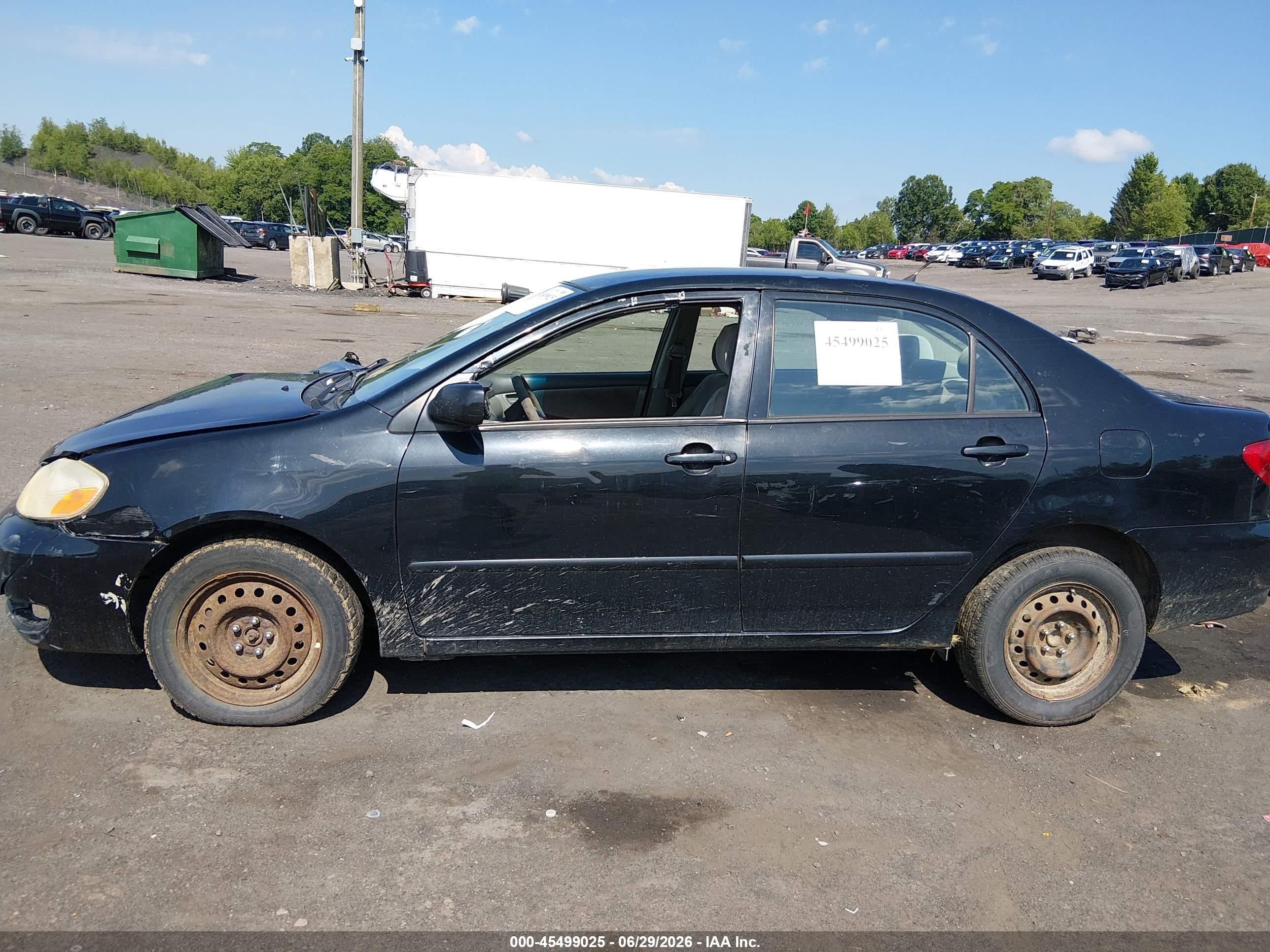 2008 Toyota Corolla Le Beige vin: 2T1BR30EX8C891377